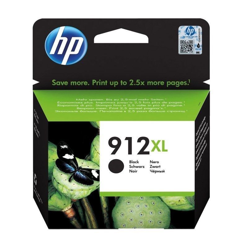 Cartucho Hp 912xl Negro 3yl84ae